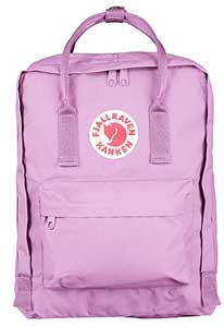 foto de una mochila fjallraven kanken mini rosa